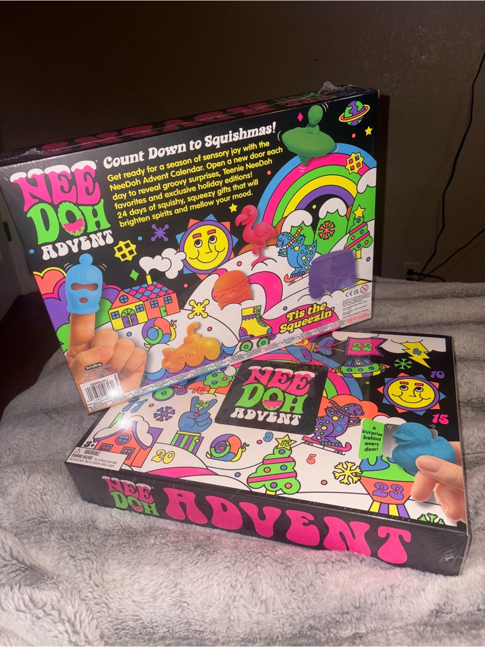 Needoh Advent Calendar 2026 & free holiday Needoh (buyers choice)